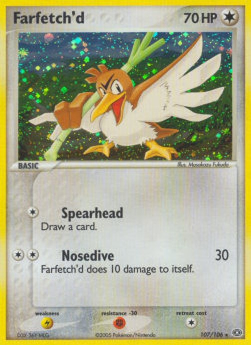 Pokemon Farfetch'd  (EM 107)