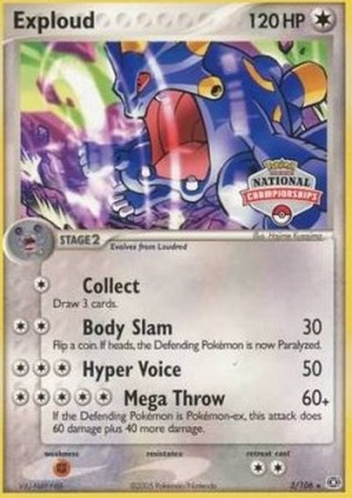 Pokemon Exploud  (EM 3)