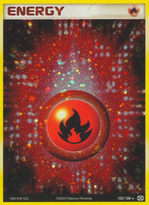 Pokemon Fire Energy (EM 102)