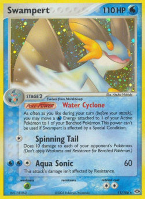 Pokemon Swampert  (EM 11)