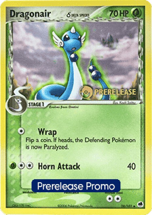 Pokemon Dragonair δ Delta Species  (DF 28)