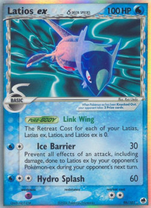 Pokemon Latios ex δ Delta Species (DF 96)