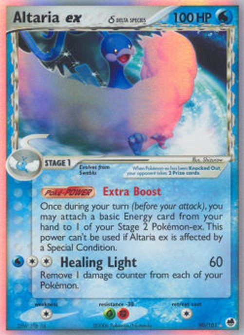 Pokemon Altaria ex δ Delta Species  (DF 90)