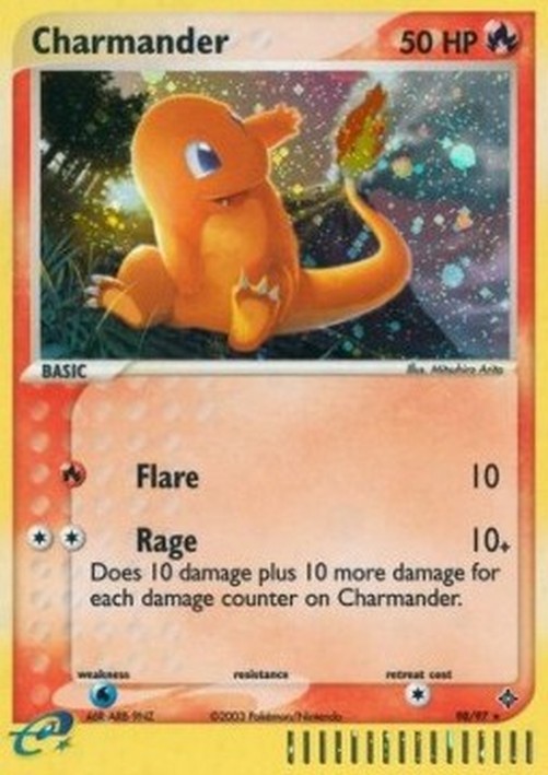 Pokemon Charmander  (DR 98)