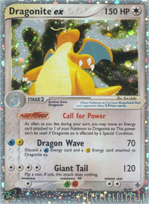 Pokemon Dragonite ex  (DR 90)