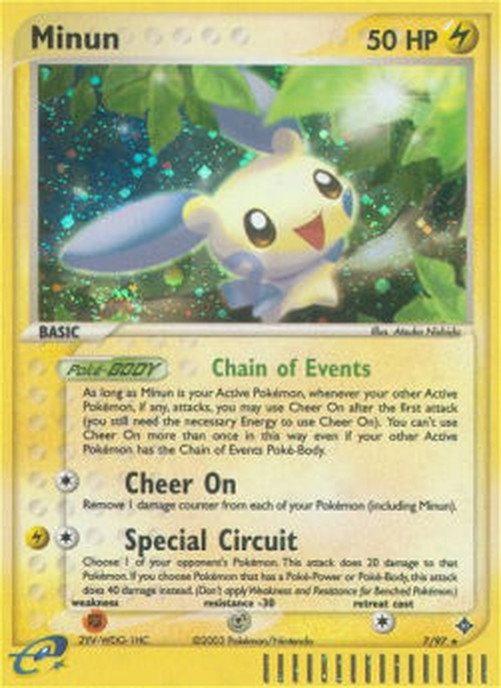 Pokemon Minun (DR 7)