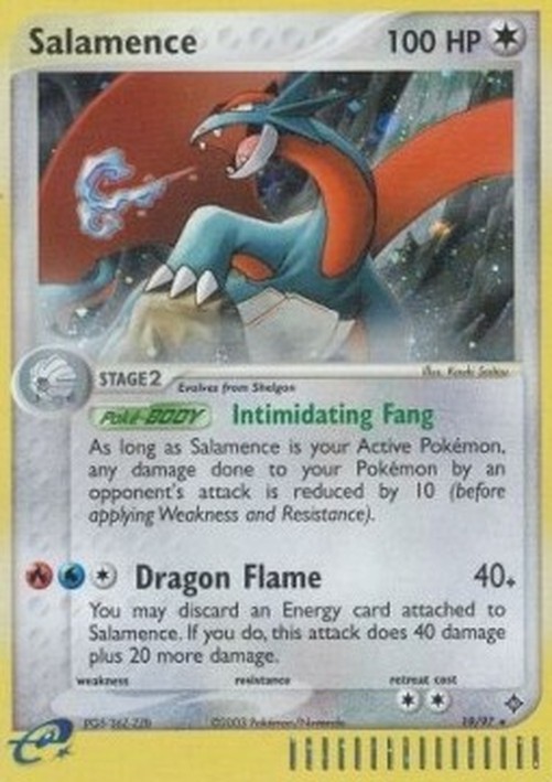 Pokemon Salamence (DR 19)