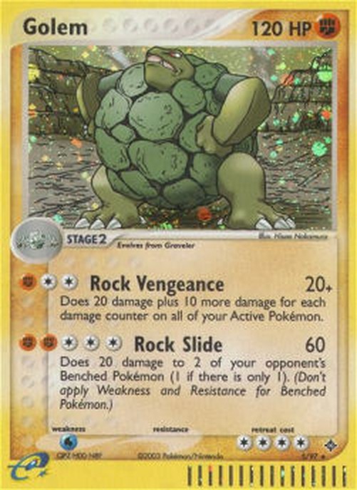 Pokemon Golem (DR 5)