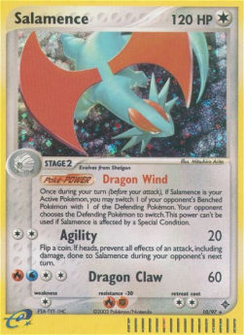 Pokemon Salamence (DR 10)