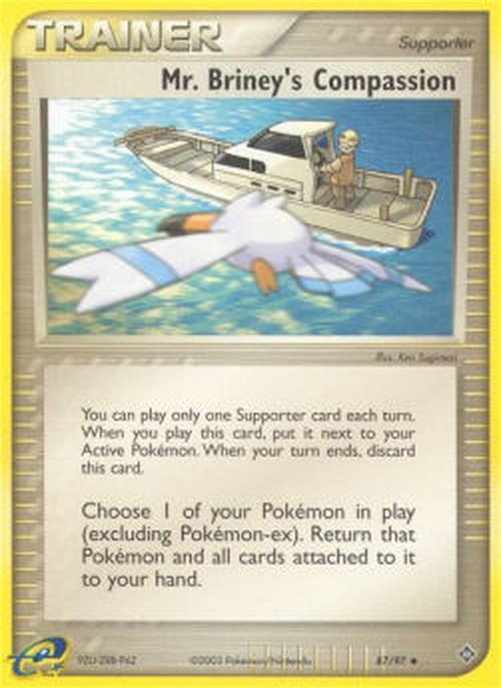 Pokemon Mr. Briney's Compassion (DR 87)