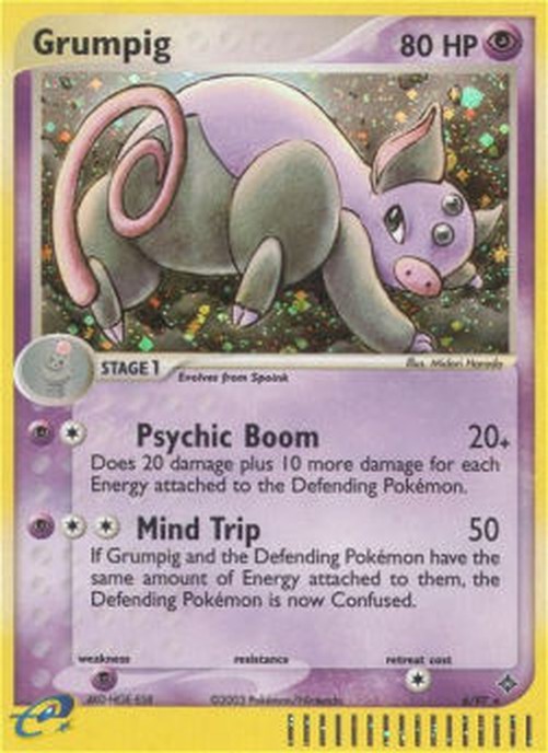 Pokemon Grumpig (DR 6)