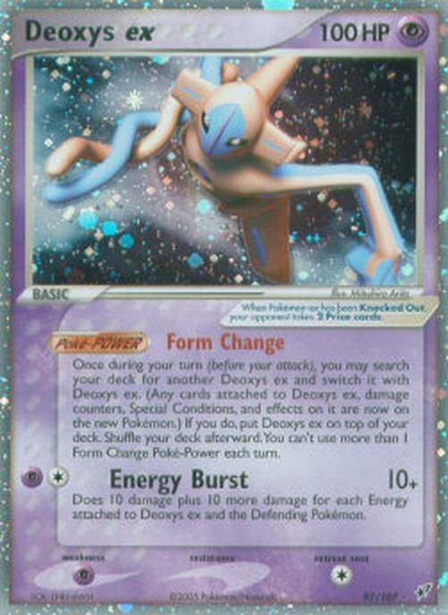 Pokemon Deoxys ex (DX 97)