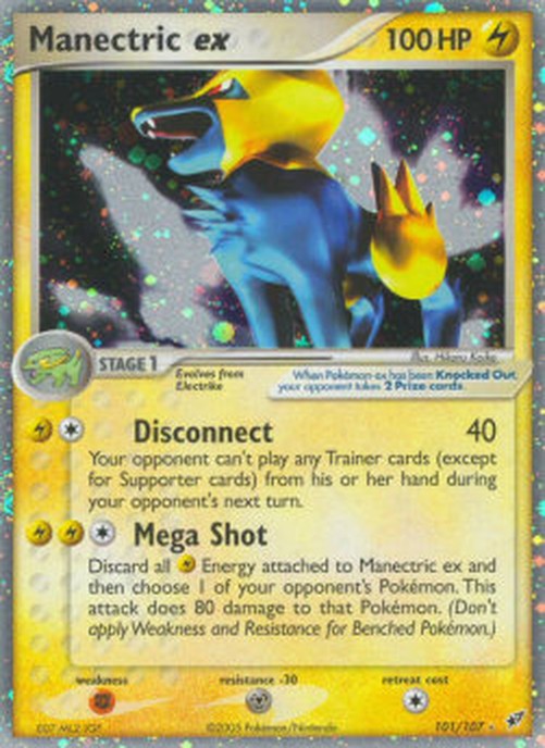 Pokemon Manectric ex  (DX 101)