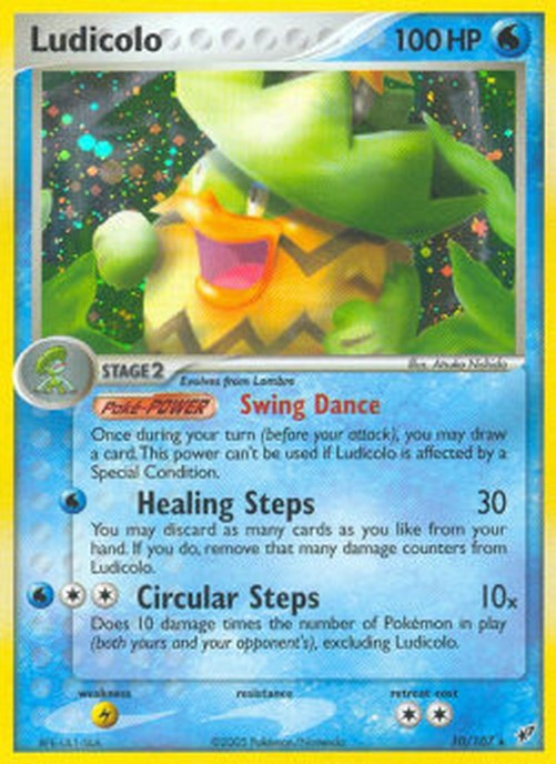 Pokemon Ludicolo  (DX 10)