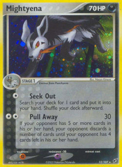 Pokemon Mightyena  (DX 12)