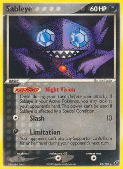 Pokemon Sableye (DX 23)