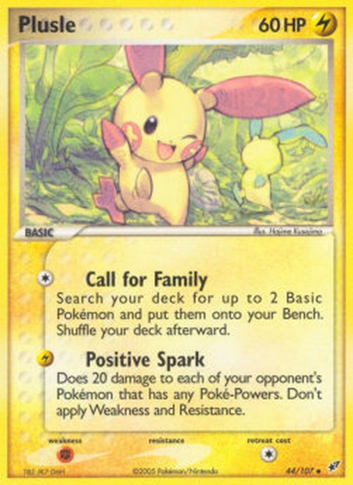 Pokemon Plusle (DX 44)