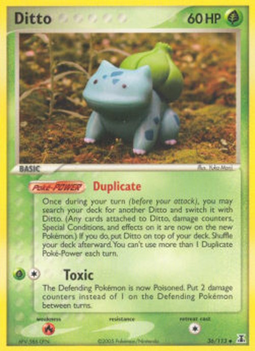 Pokemon Ditto (DS 36)