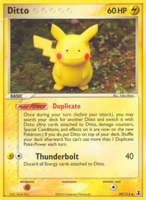Pokemon Ditto  (DS 39)