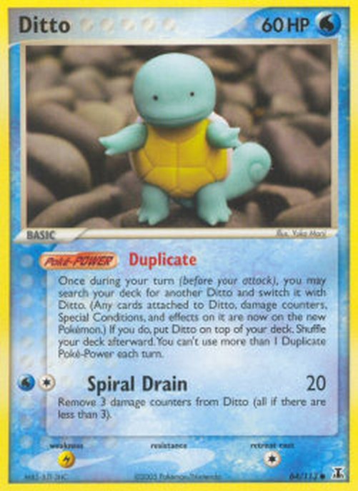 Pokemon Ditto  (DS 64)