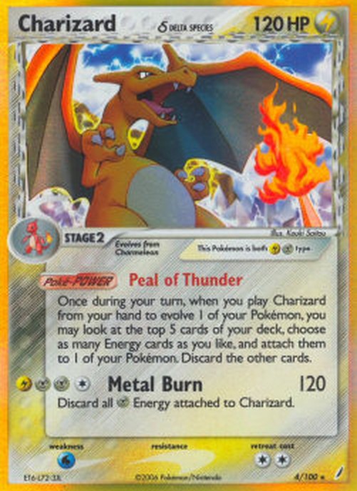 Pokemon Charizard δ Delta Species (CG 4)
