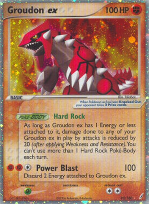 Pokemon Groudon ex (CG 93)