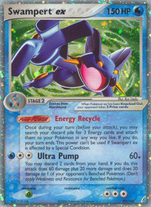 Pokemon Swampert ex (CG 98)