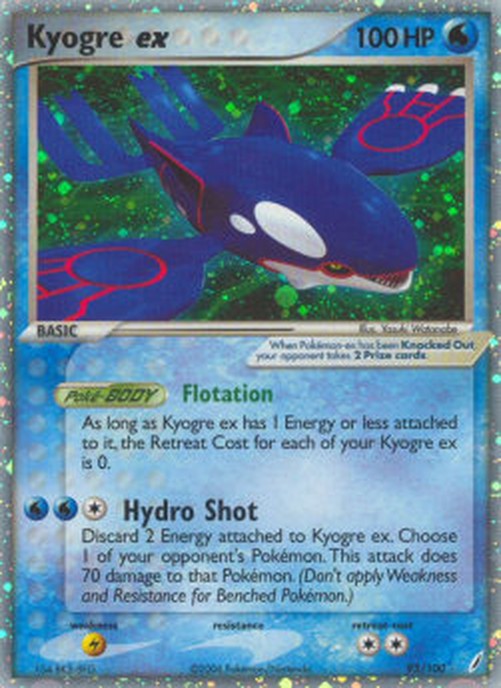 Pokemon Kyogre ex (CG 95)
