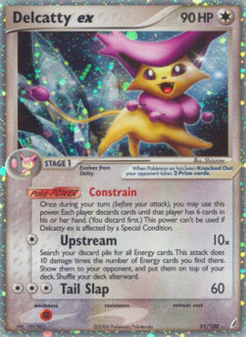 Pokemon Delcatty ex  (CG 91)