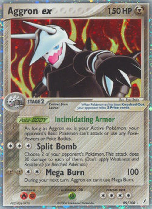 Pokemon Aggron ex (CG 89)