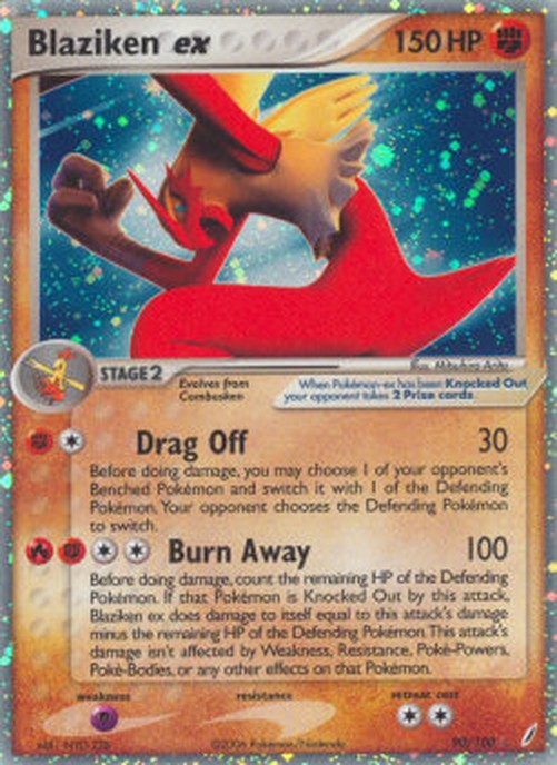 Pokemon Blaziken ex  (CG 90)