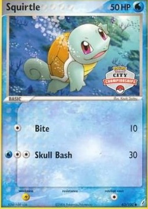 Pokemon Squirtle  (CG 63)