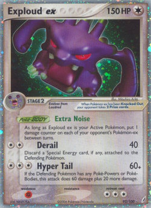 Pokemon Exploud ex  (CG 92)