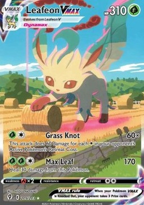 Pokemon Leafeon VMAX (EVS 205)