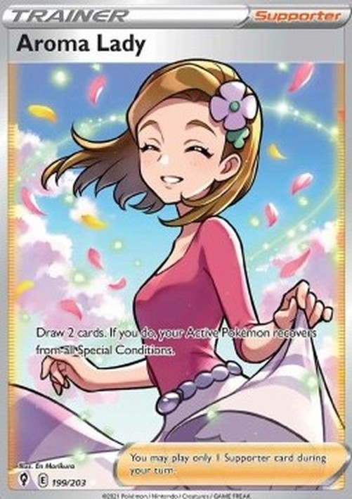 Pokemon Aroma Lady (EVS 199)