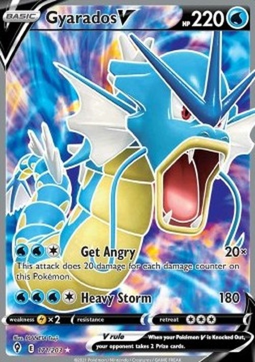 Pokemon Gyarados V  (EVS 171)