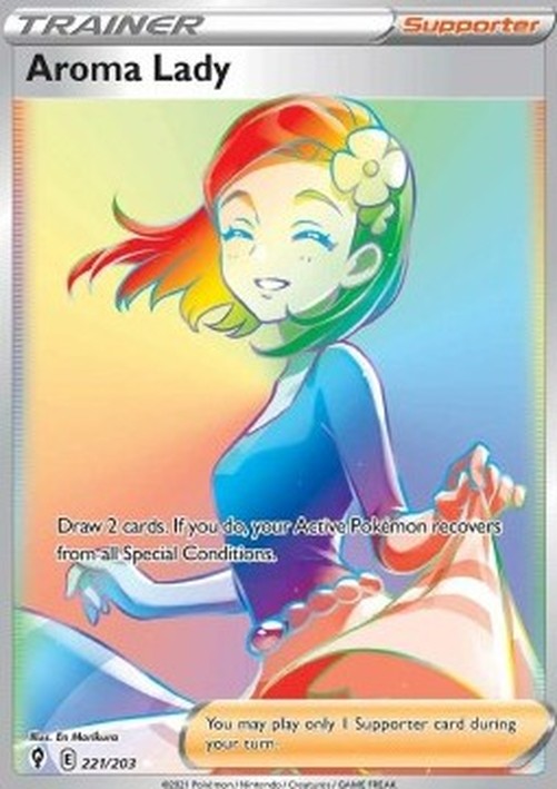 Pokemon Aroma Lady (EVS 221)