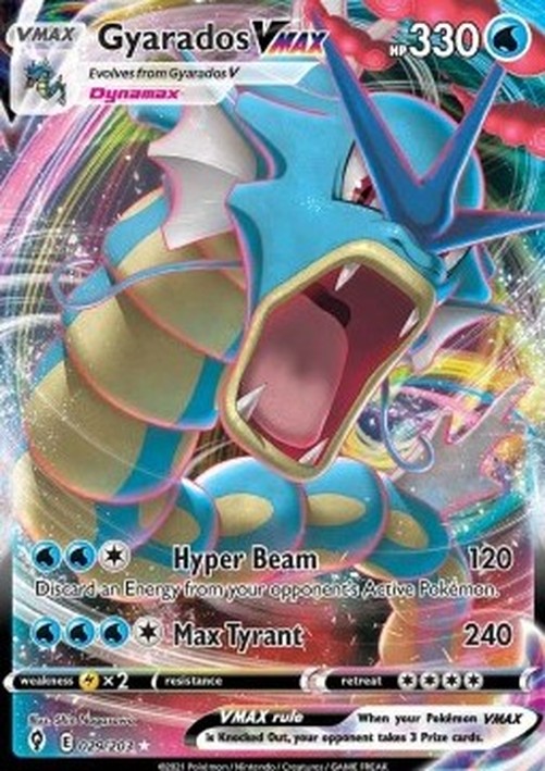 Pokemon Gyarados VMAX  (EVS 029)
