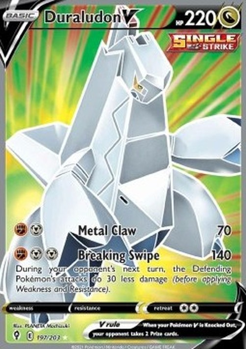 Pokemon Duraludon V  (EVS 197)