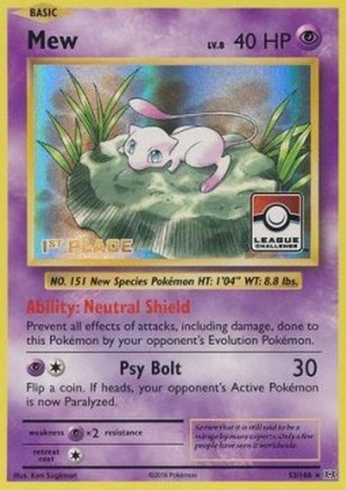 Pokemon Mew (EVO 53)