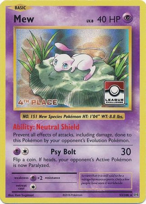 Pokemon Mew (EVO 53)