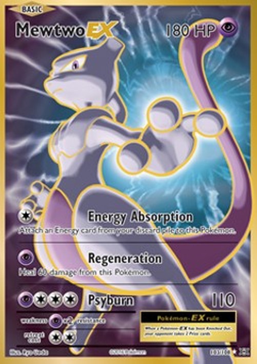 Pokemon Mewtwo EX  (EVO 103)