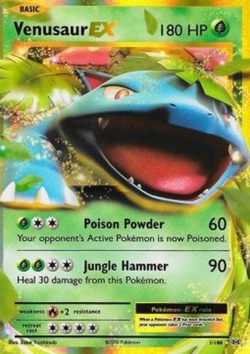 Pokemon Venusaur EX (EVO 1)