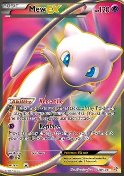 Pokemon Mew EX (DRX 120)