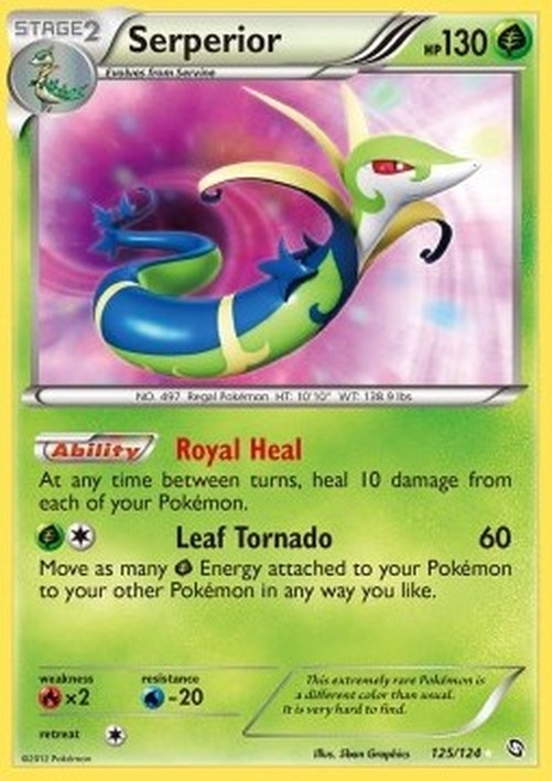 Pokemon Serperior  (DRX 125)