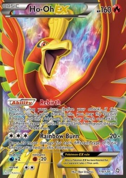 Pokemon Ho-Oh EX (DRX 119)