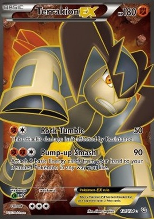 Pokemon Terrakion EX  (DRX 121)