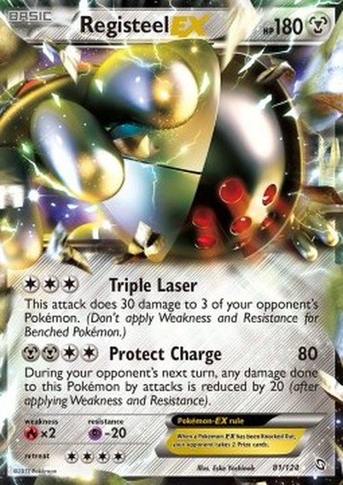 Pokemon Registeel EX (DRX 81)