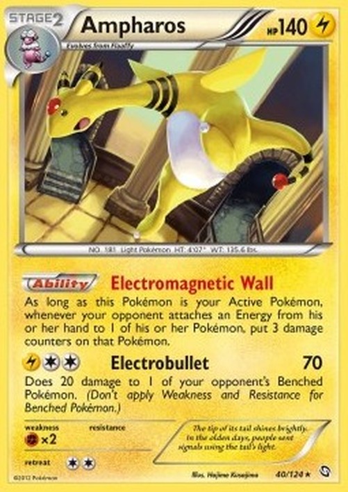 Pokemon Ampharos  (DRX 40)