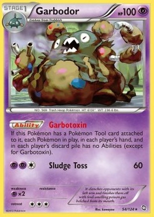 Pokemon Garbodor  (DRX 54)